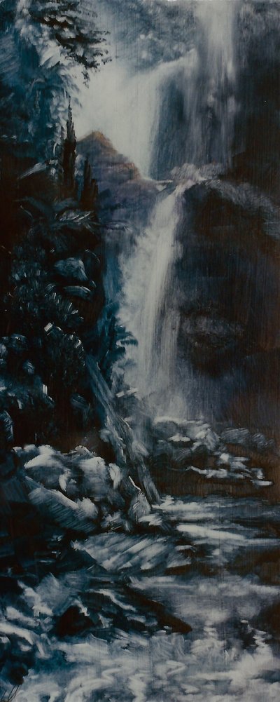 Waterfall, 2000 by Lee Campbell